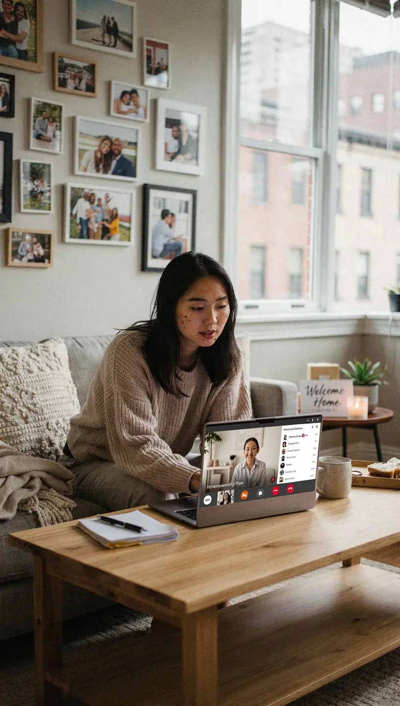 График, показывающий этапы процесса покупки жилья